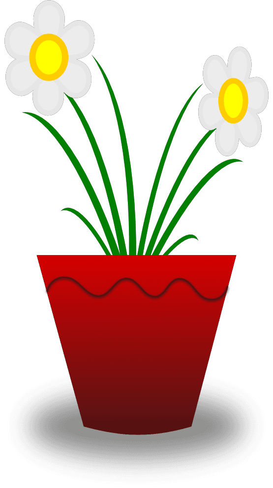 Flower Red Pot icons png preview