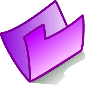 Folder Purple arrow symbol icons png preview