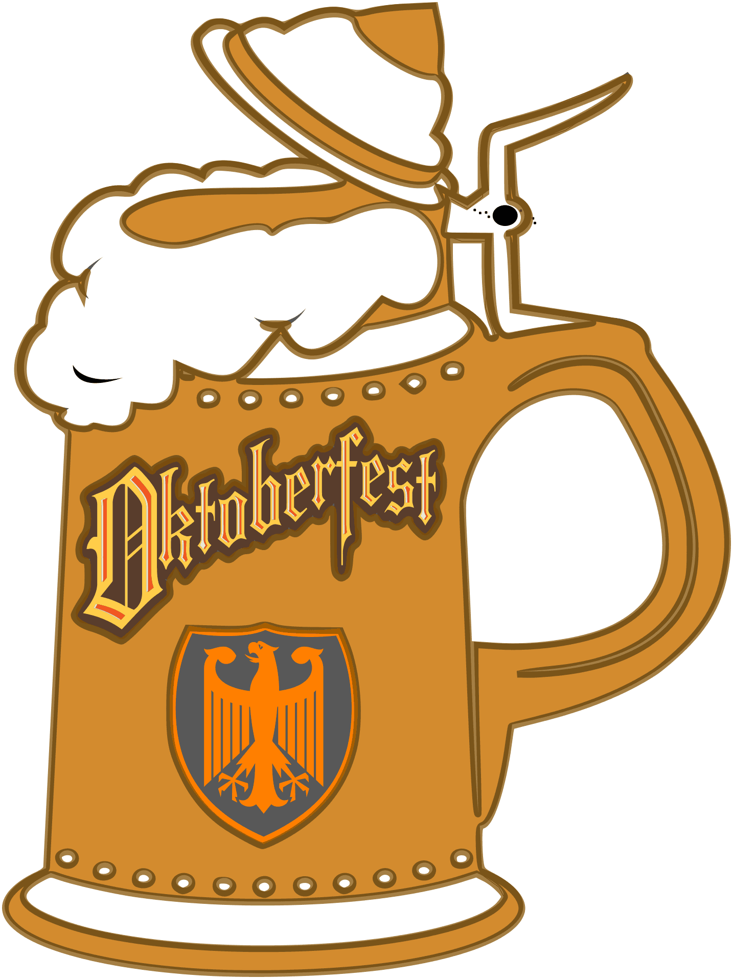 German Party Octoberfest clip art icons png preview