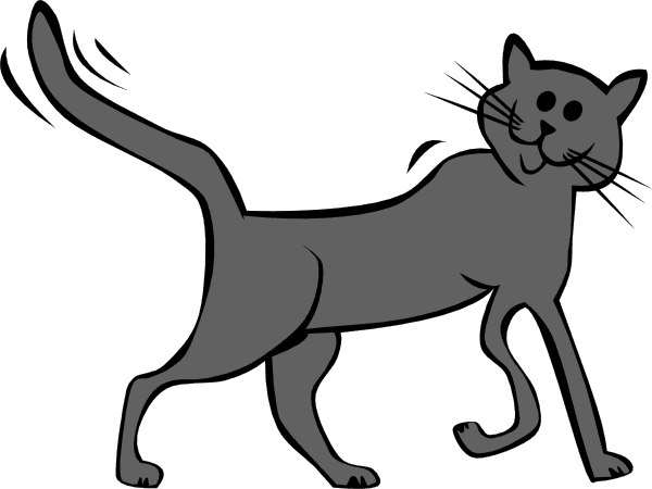 Gray Cat Cartoon Png icons png preview