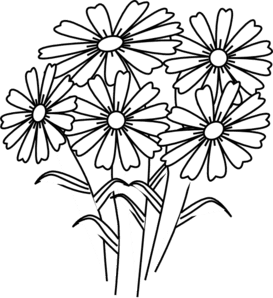 Gray Flowers Cliparts icons png preview