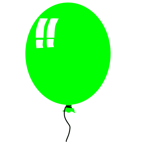 Green Balloon Png icons png preview