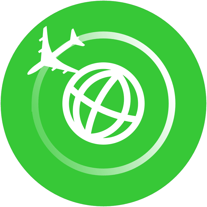 Green Travel Icon icons png preview