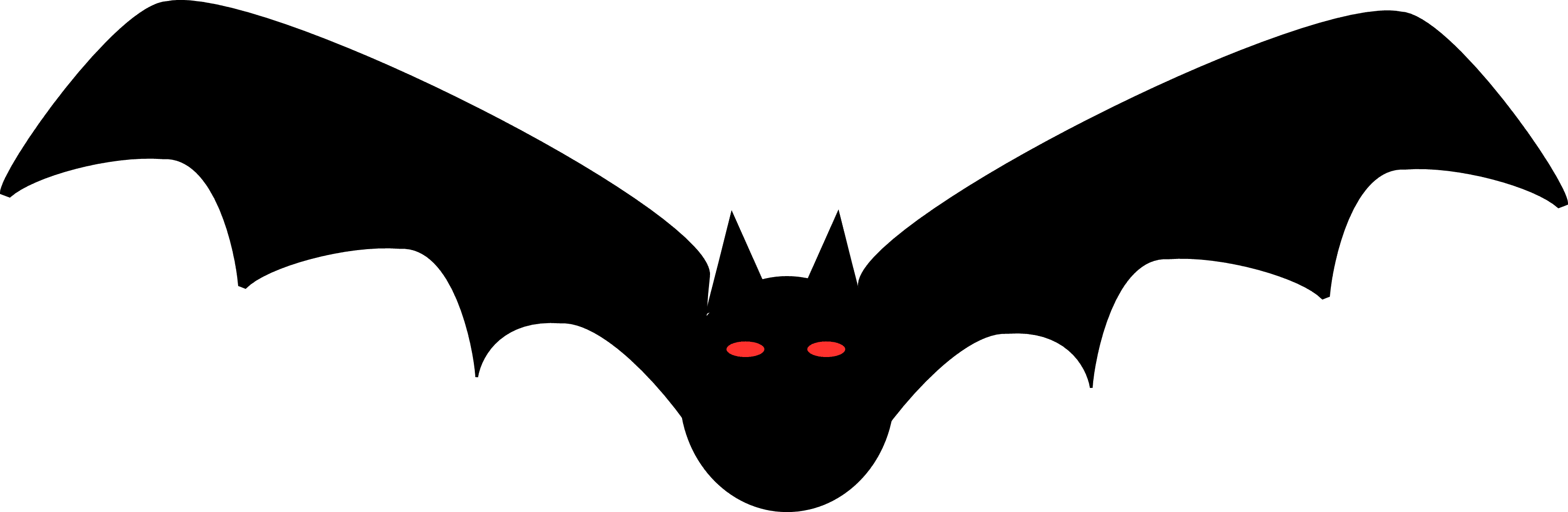 Halloween black bat red eyes icons png preview