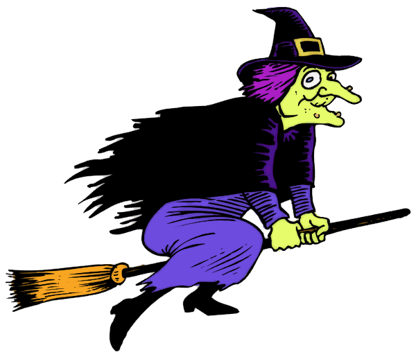 Halloween Witch Flying Png icons png preview