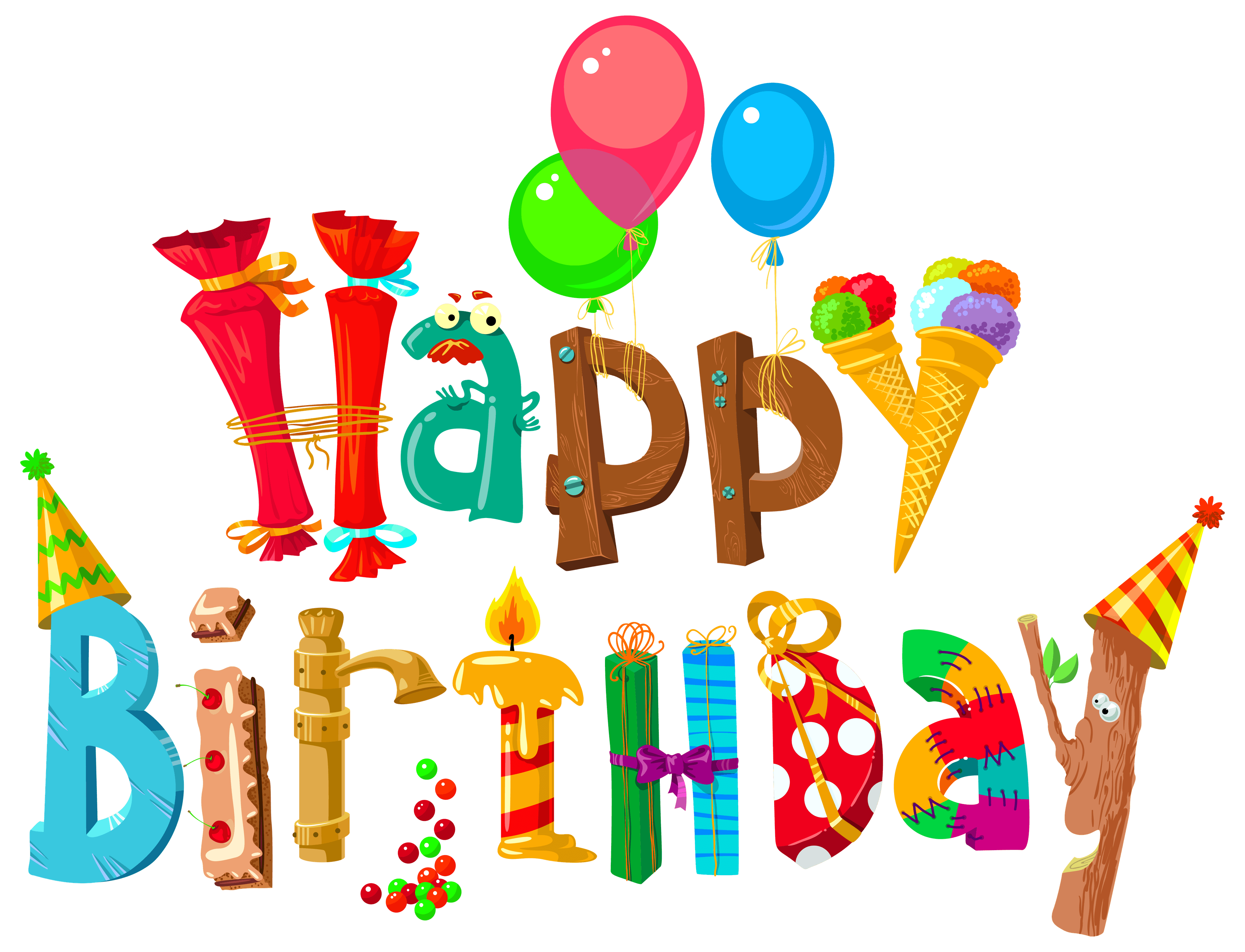 Happy Birthday Text Png icons png preview