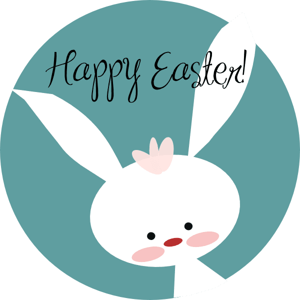 Happy Easter Card Vector icons png preview