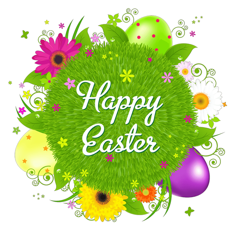 Happy Easter Colorful Background icons png preview
