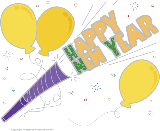 Happy New Years Party Clip art icons png preview