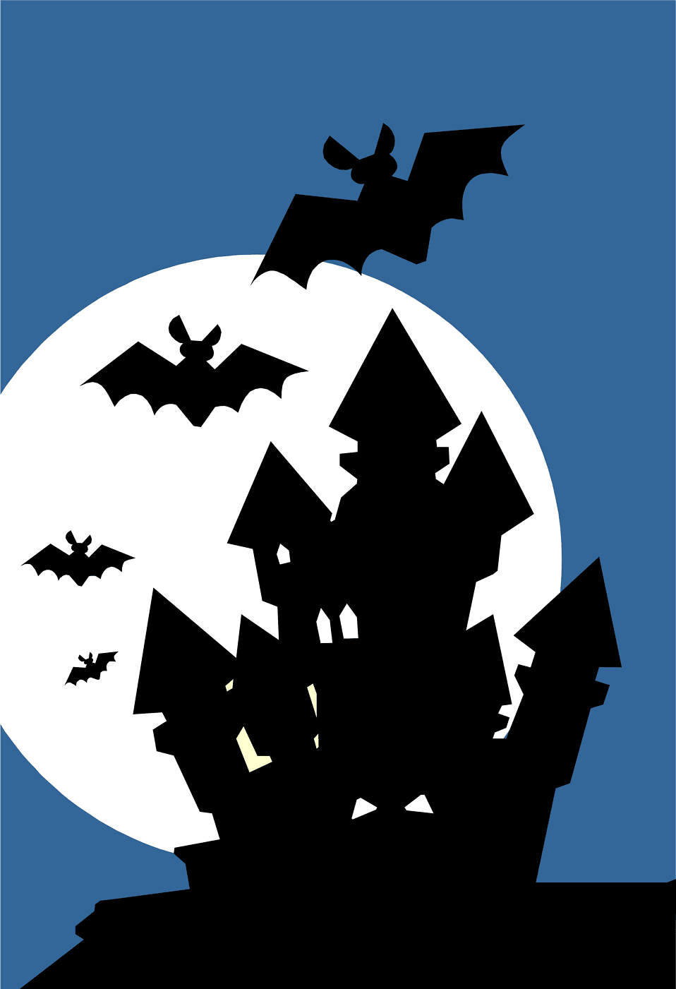 Haunted House Vector icons png preview