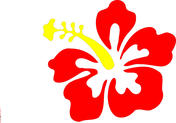 Hawaii Flower Red icons png preview