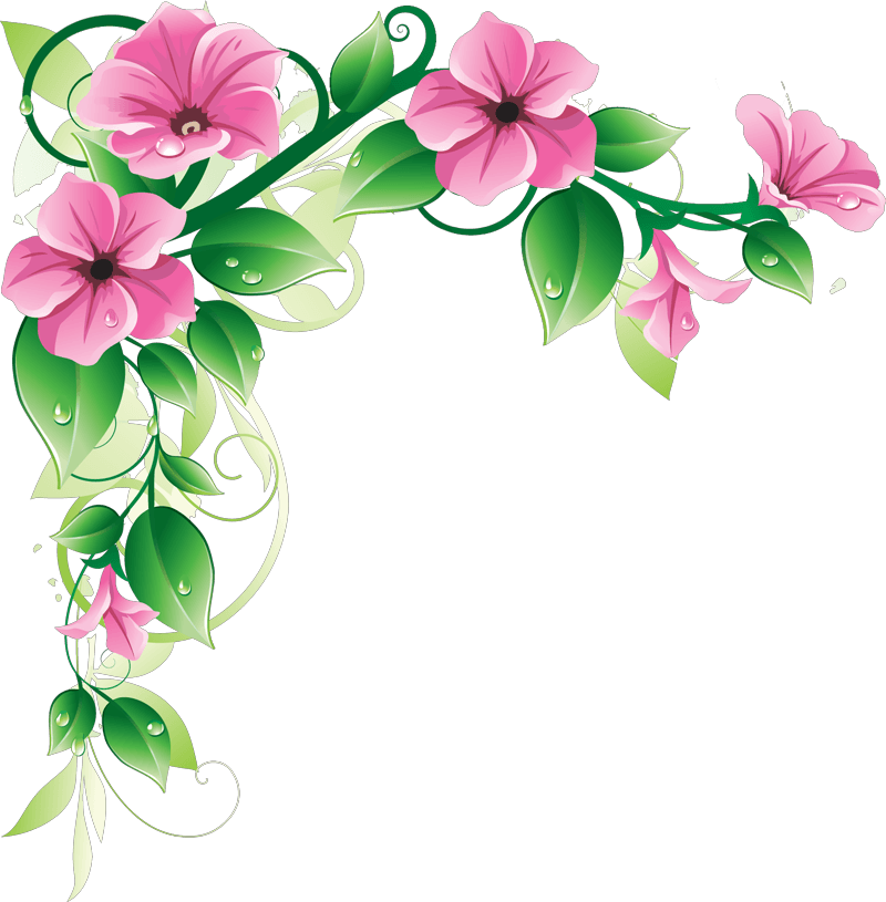 Holly Leaves Pink flower icons png preview