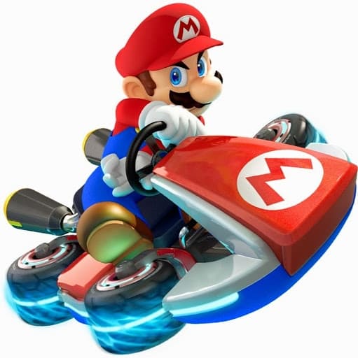 Jetski Mario Racing Cartoon icons png preview