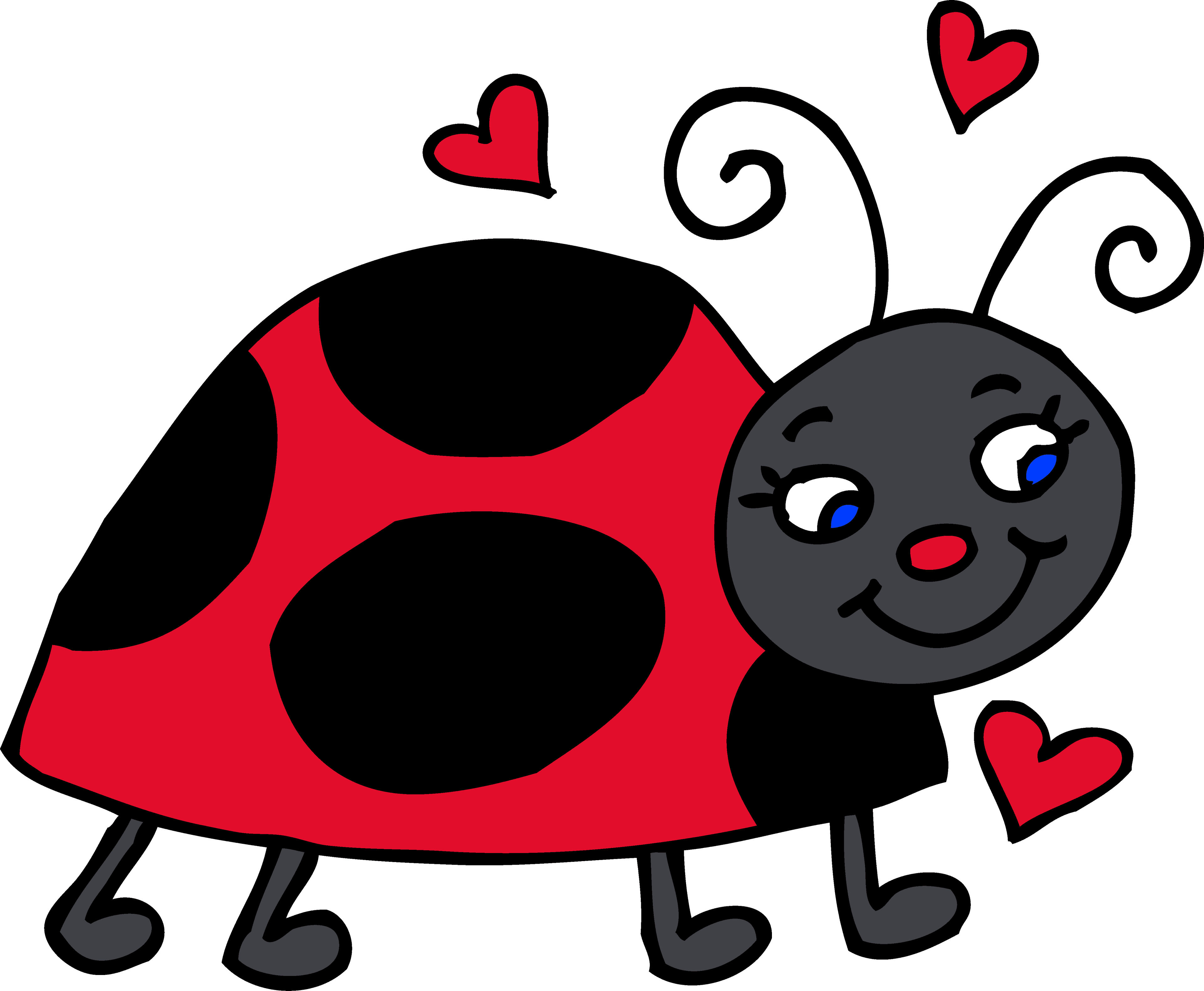 Lady bug heart icons png preview