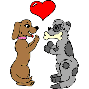 Love Dog Couple icons png preview