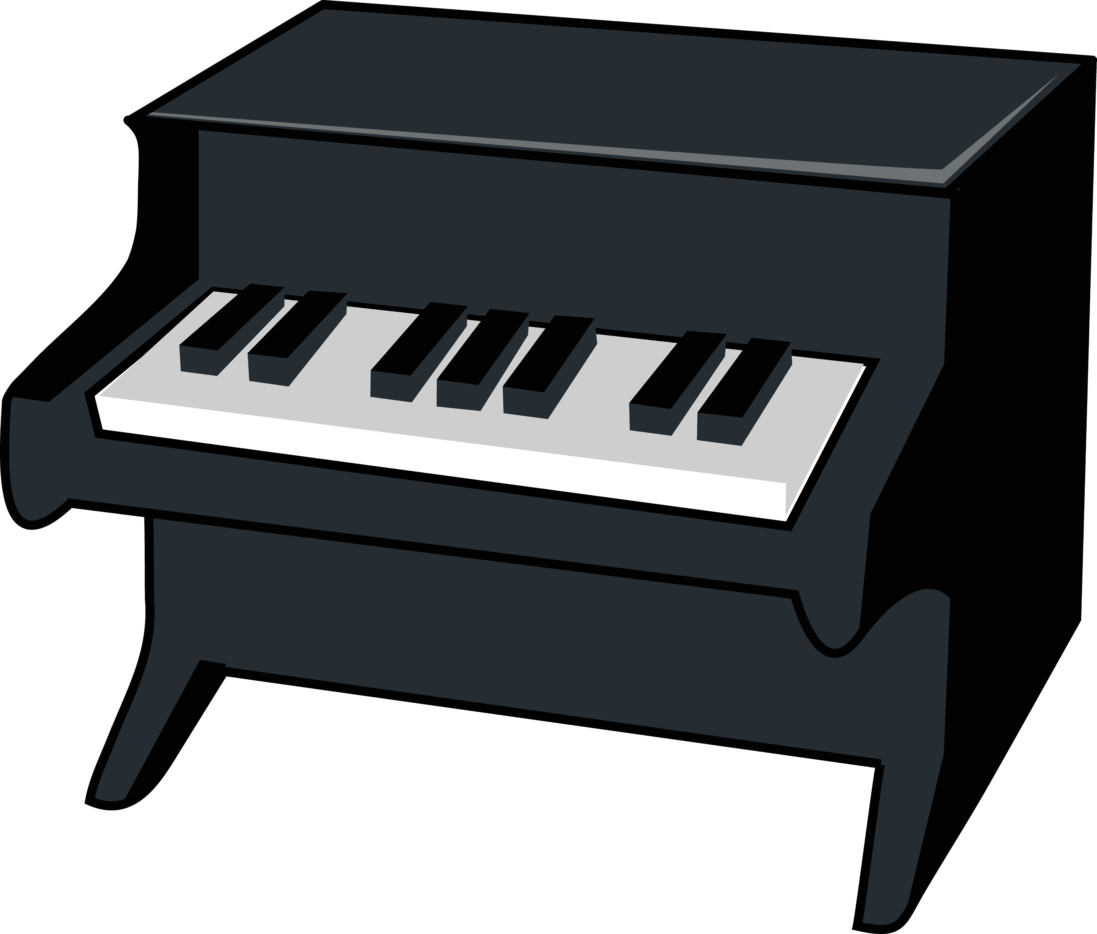 Miniature Piano cartoon icons png preview