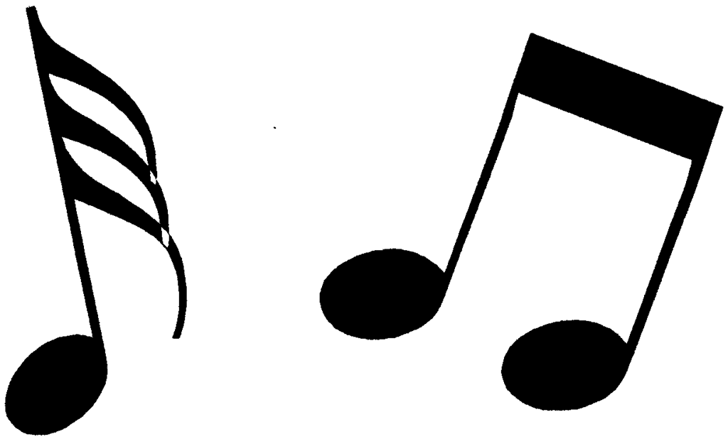 Musical Notes Black icons png preview