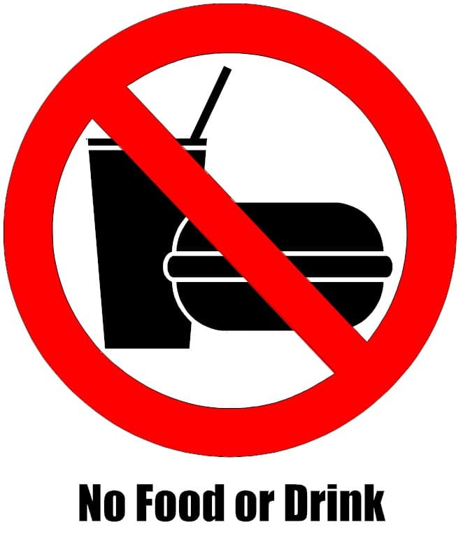 No Drinks Food Sign icons png preview