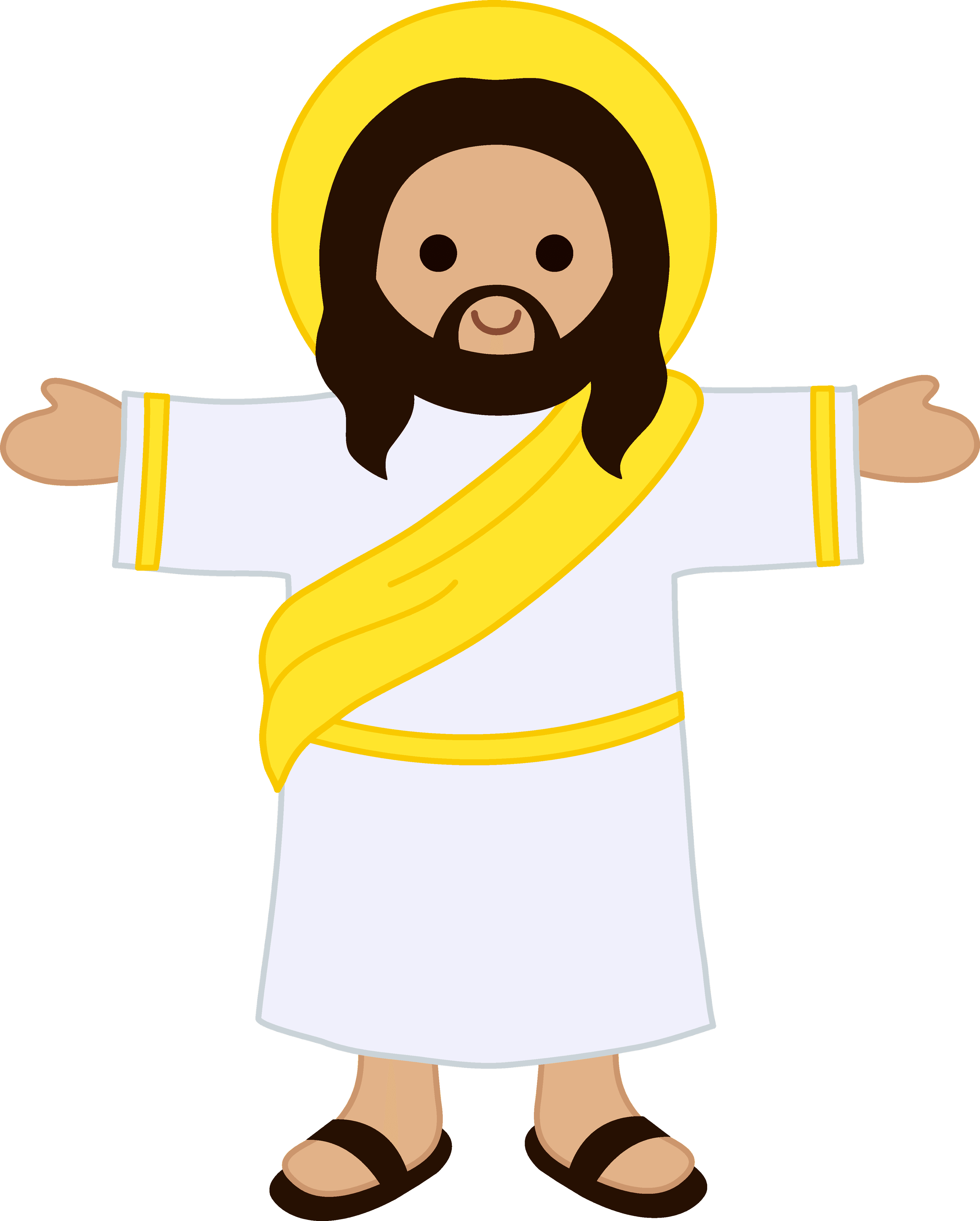 Old Jesus Christian Cartoon icons png preview