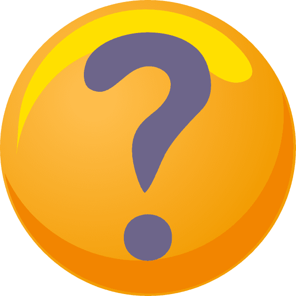 Orange Question Mark Button icons png preview