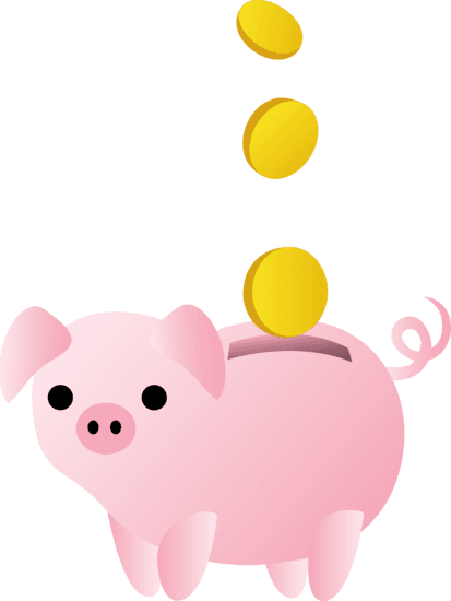 Piggy Bank coin icons png preview