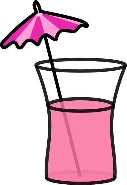 Pink Cocktail Icon icons png preview