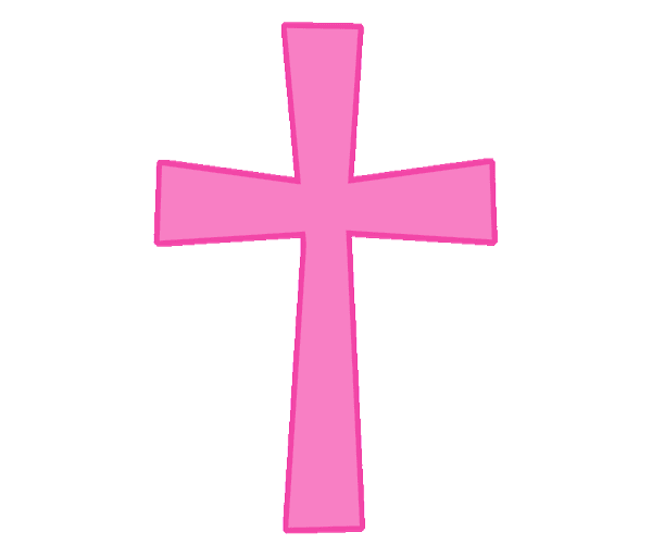 Pink Cross Clipart icons png preview