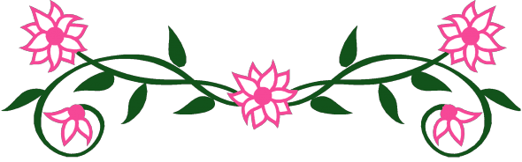 Pink Flowers Border icons png preview