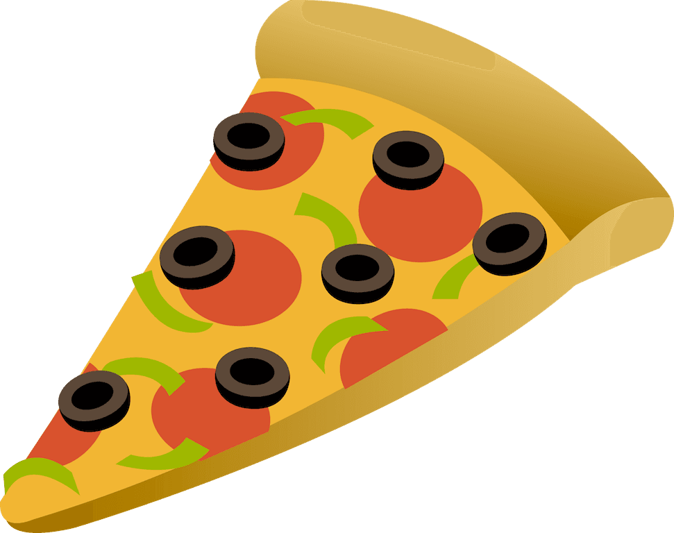 Pizza Frozen Yellow Art icons png preview