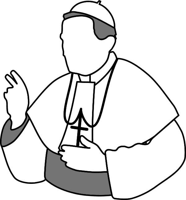 Priest Outline icons png preview