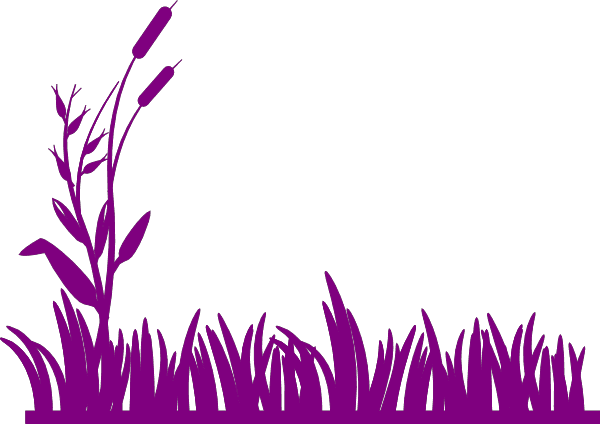 Purple Grass and Flower Png icons png preview