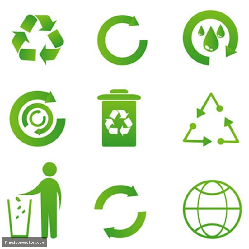 Recycling Icon Set Clip art icons png preview