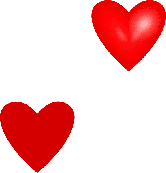 Red Love Heart Couple icons png preview