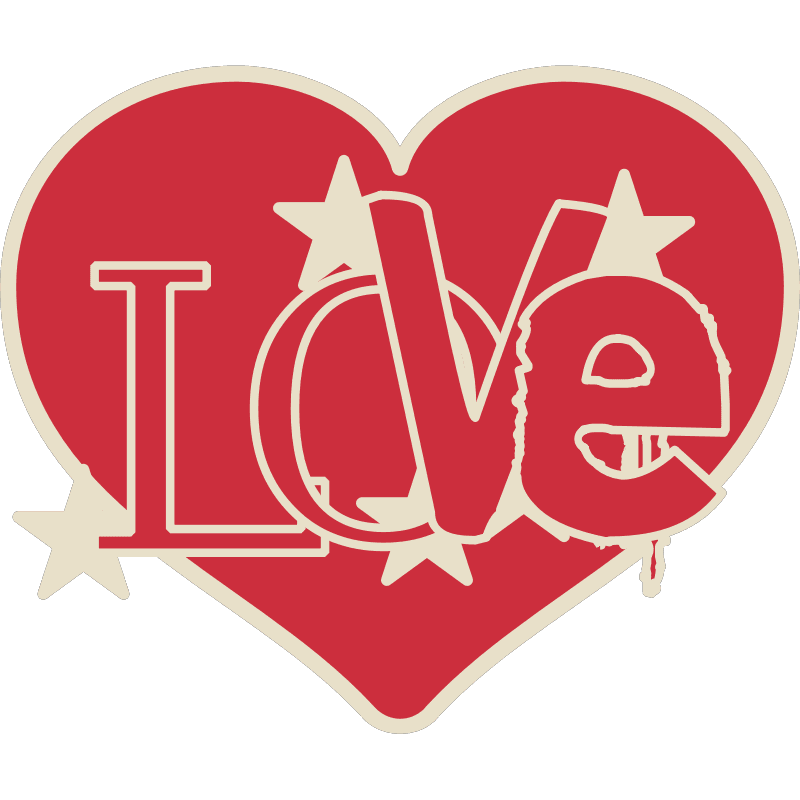 Red Love Heart icon icons png preview