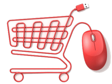 Red Online Shopping PNG Transparent icons png preview