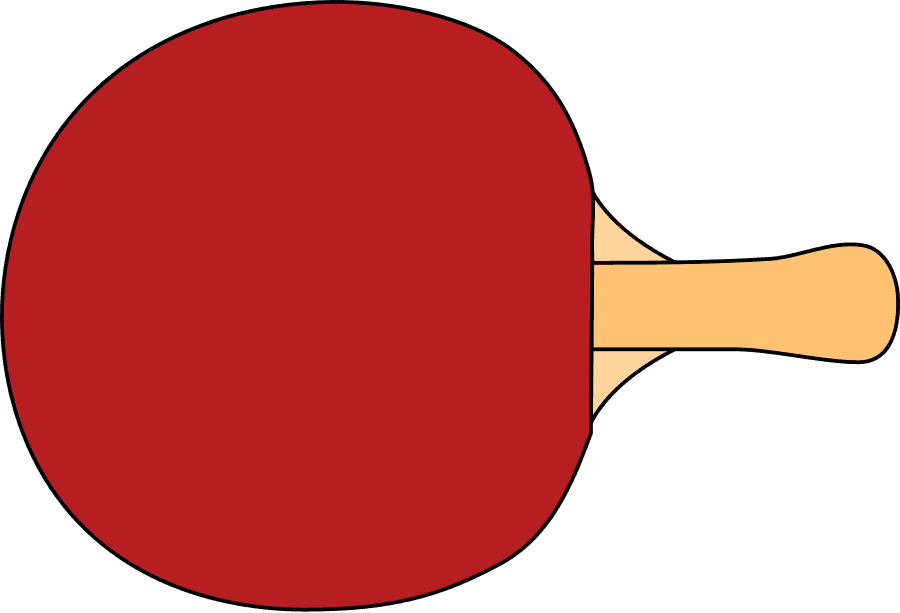 Red ping pong paddle icons png preview