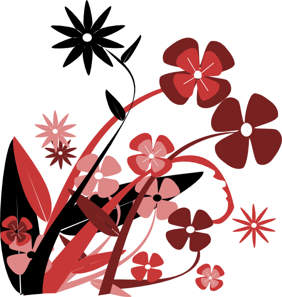 Red Spring Flowers icons png preview