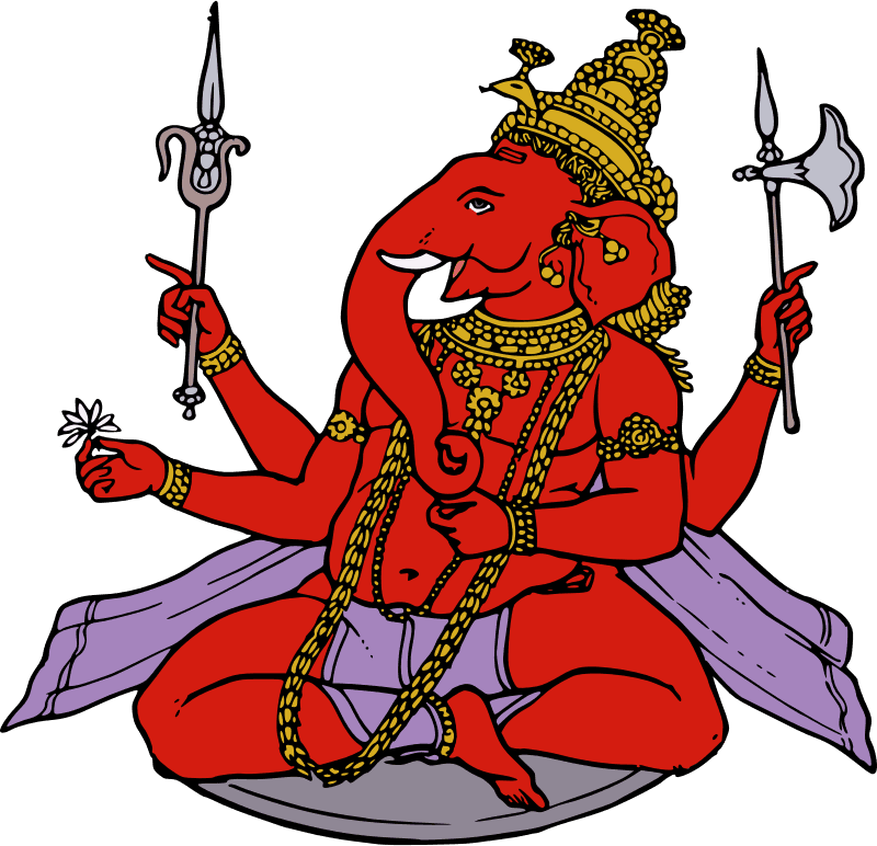 Religion Class Red Elephant icons png preview