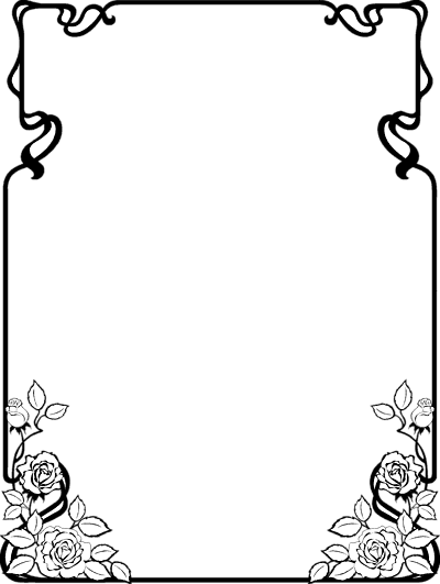 Rose frame borders icons png preview