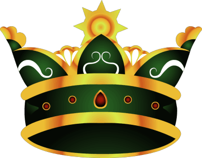 Royal King Crown vector icons png preview