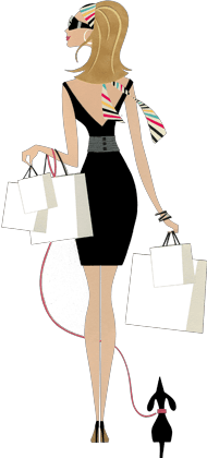 Shopper fashion women icons png preview