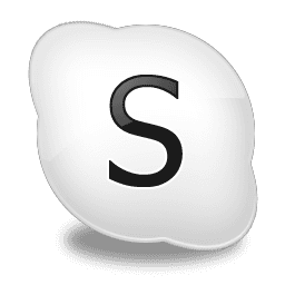 Skype uncolored logo icons png preview