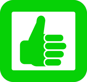 Thumb up green button icons png preview