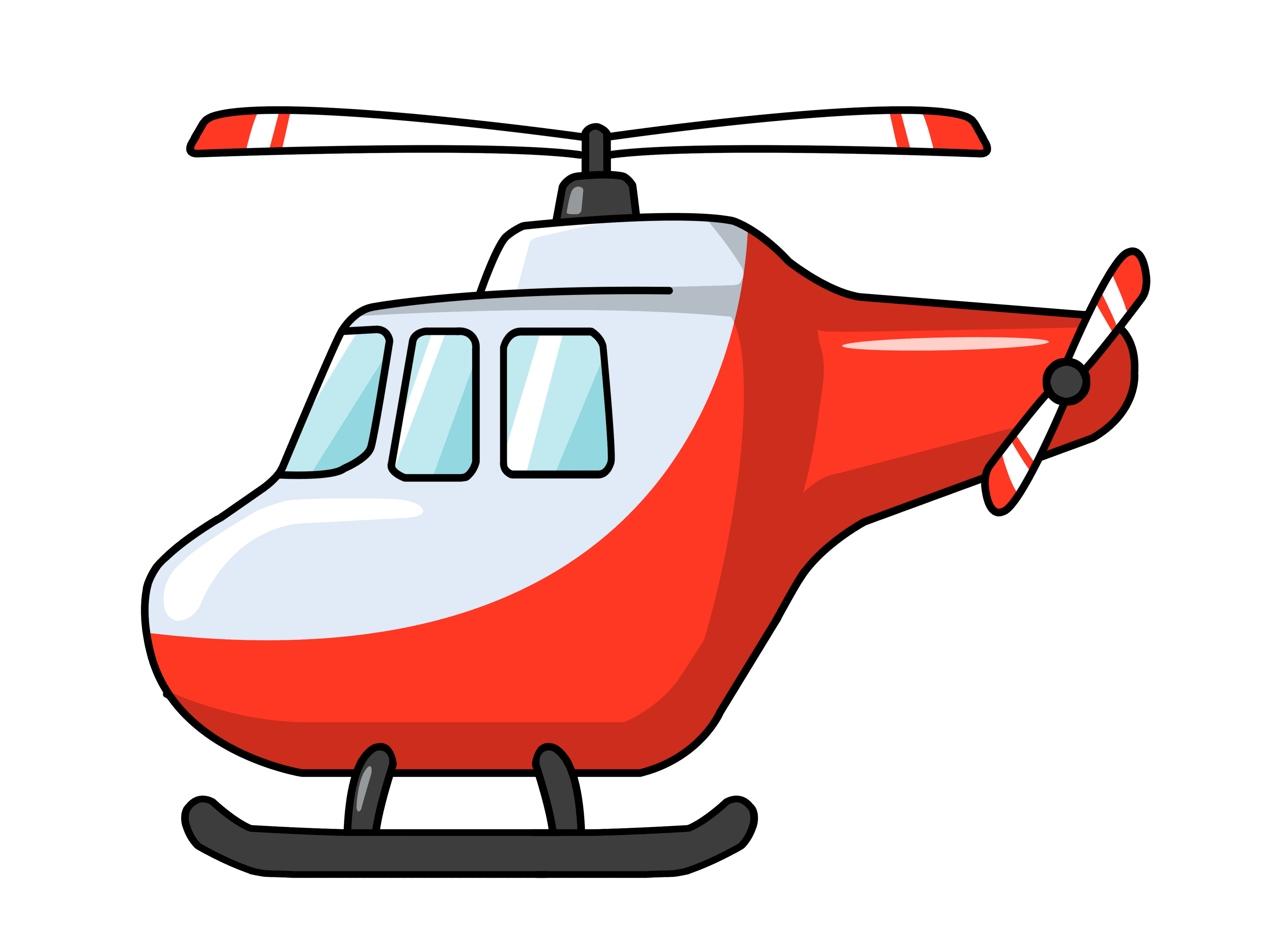 Transportation helicopter Drawing art icons png preview