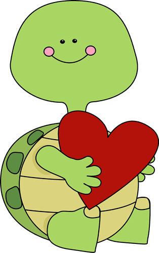 Turtle Love cartoon heart icons png preview