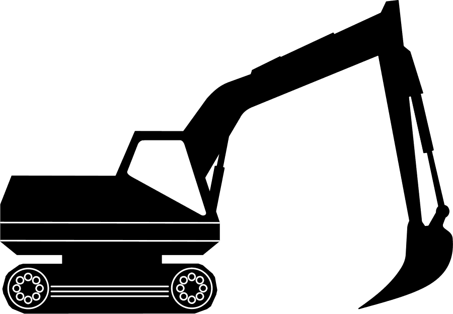 Uncolored Construction Silhouette icons png preview