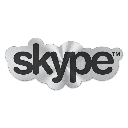 Uncolored Skype PNG Transparent icons png preview