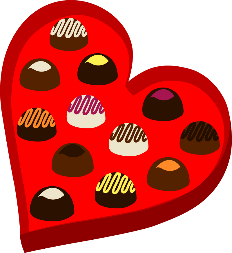 Valentine Food Chocolate Art icons png preview