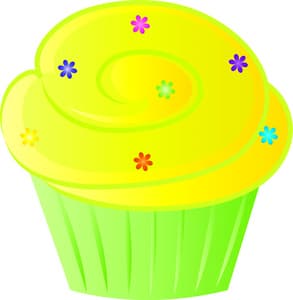 Vanilla Lemon Cup Cake icon icons png preview