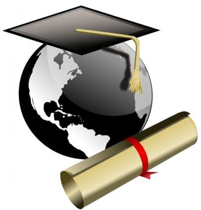 Vector Graduation Cap Globe clip art icons png preview